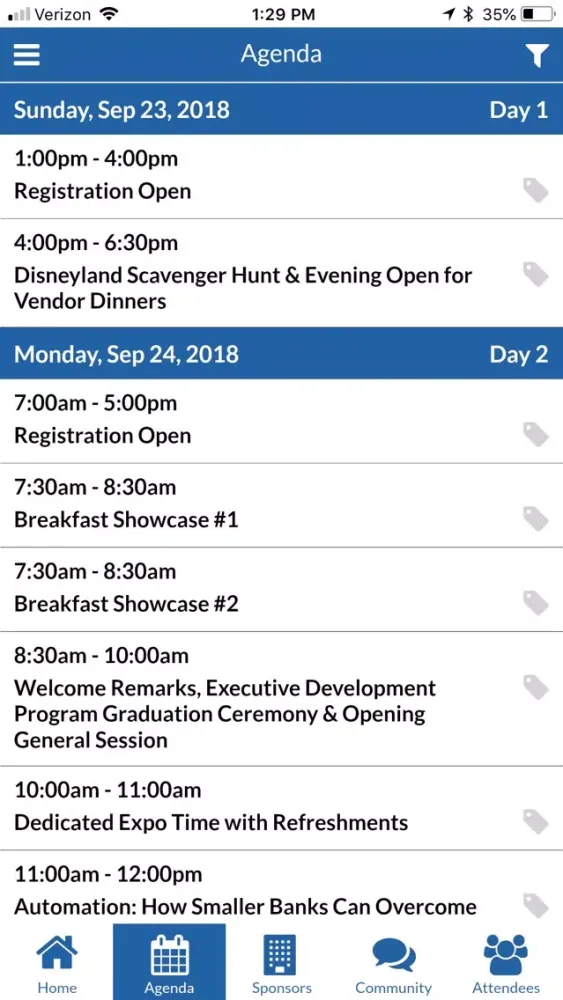 Wolf & Company Events Screenshots