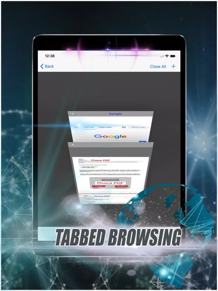 Скриншоты Browser and Documents (No Ads) iPad 