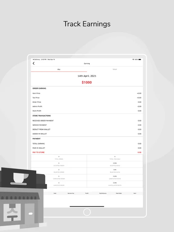 L’Instafood Store iPad  Ekran Görüntüleri