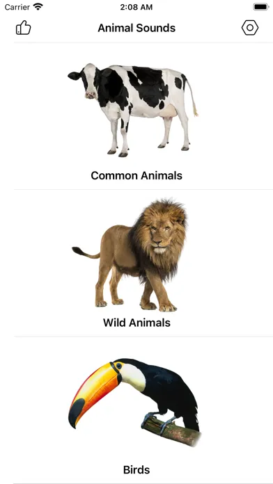 Скриншоты Animal Sounds Pro & Bird Noise