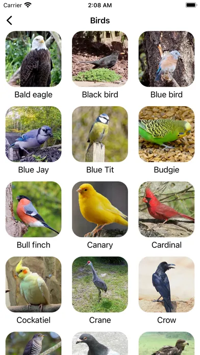 Скриншоты Animal Sounds Pro & Bird Noise
