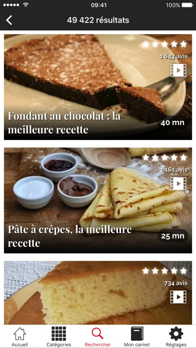 Cuisine : Recette de cuisine Screenshots