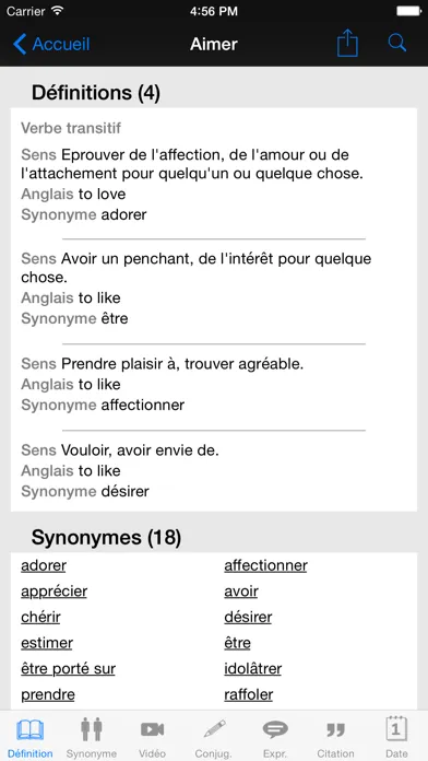 Dictionnaire Linternaute Screenshots