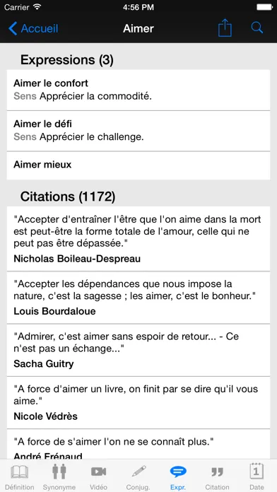 Dictionnaire Linternaute Screenshots