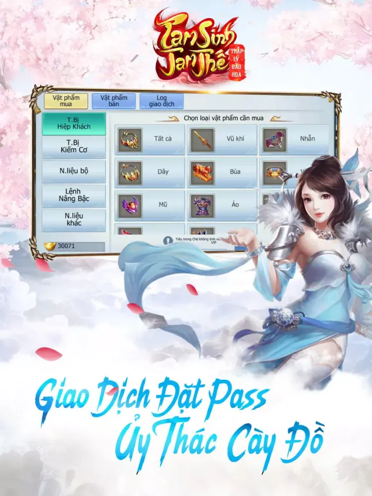 Tam Sinh Tam Thế Mobile iPad  Screenshots
