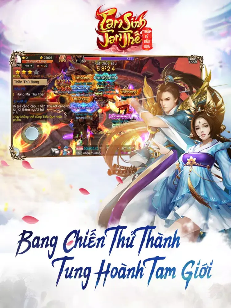 Tam Sinh Tam Thế Mobile iPad  Screenshots