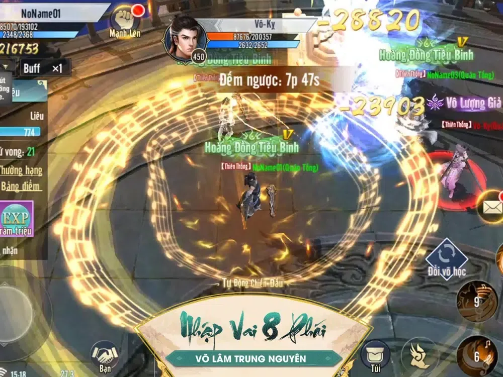 Captures d'écran de Nhất Mộng Giang Hồ iPad 