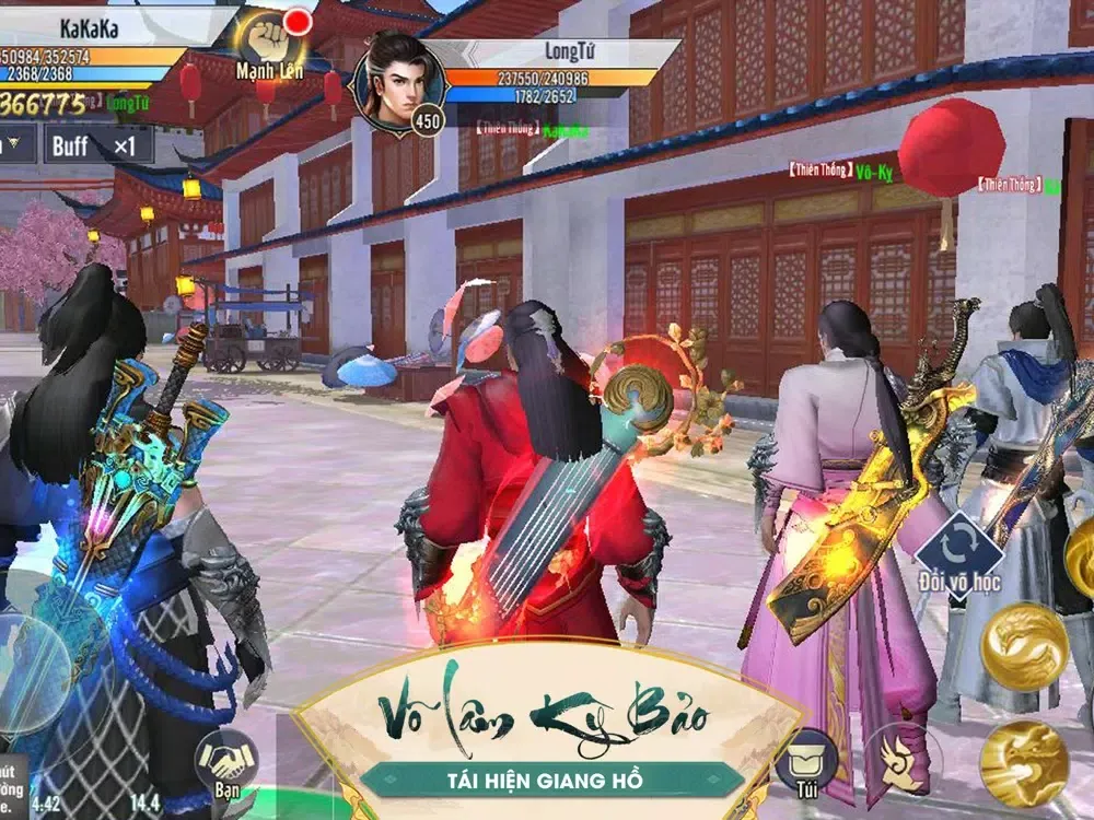 Captures d'écran de Nhất Mộng Giang Hồ iPad 