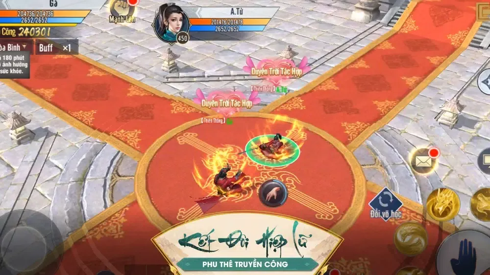 Captures d'écran de Nhất Mộng Giang Hồ