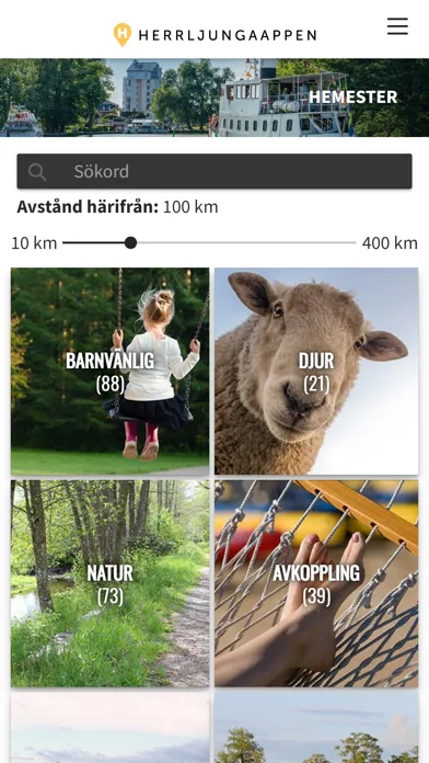 HerrljungaAppen Screenshots