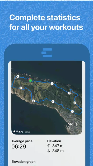 Cadence - map your workouts 스크린샷