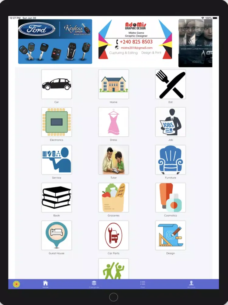 Capturas de pantalla de Ethio Offer iPad 