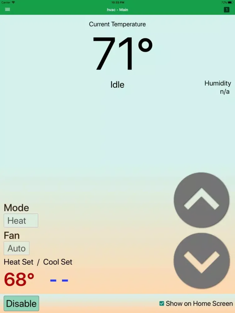 Agave ISY Controller iPad  Screenshots