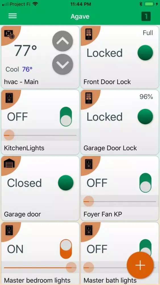Agave ISY Controller Screenshots