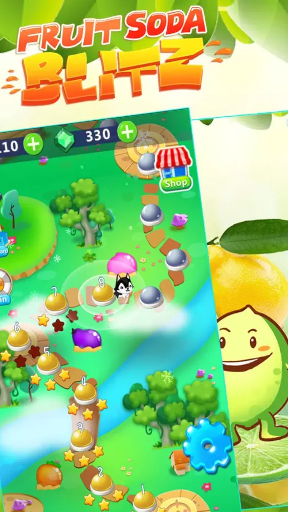 Fruit Soda Blitz-match puzzle 스크린샷