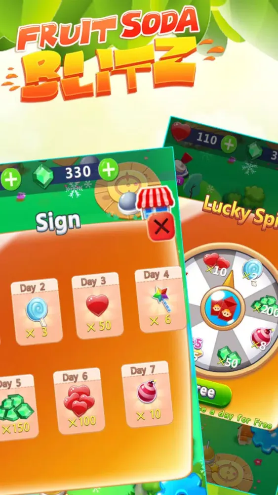 Fruit Soda Blitz-match puzzle 스크린샷