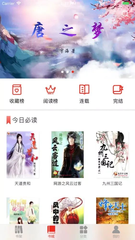 龙若书城 スクリーンショット