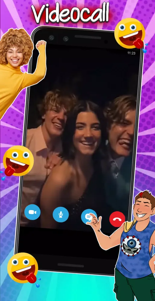 Video Fake Call Сelebrity Chat Screenshots