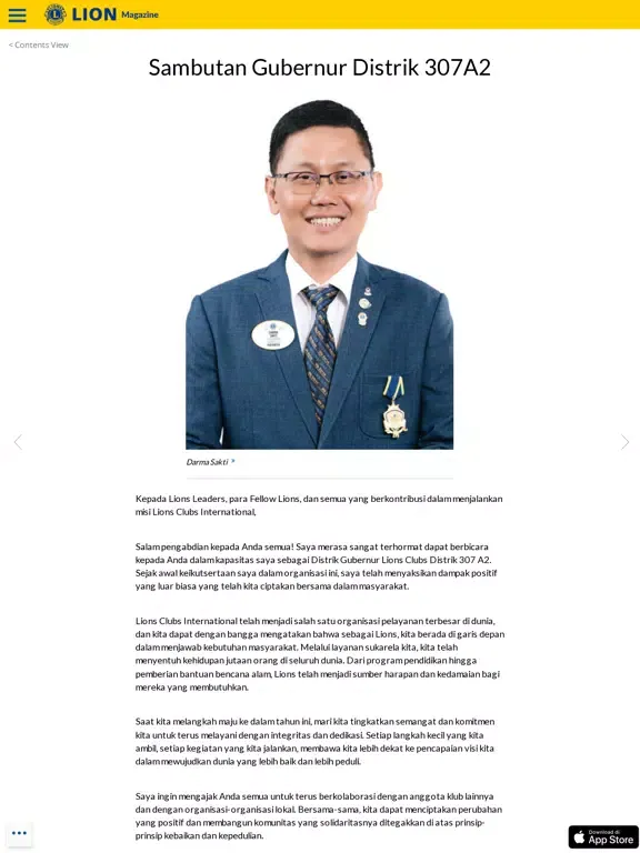 LION Magazine Indonesia iPad  스크린샷