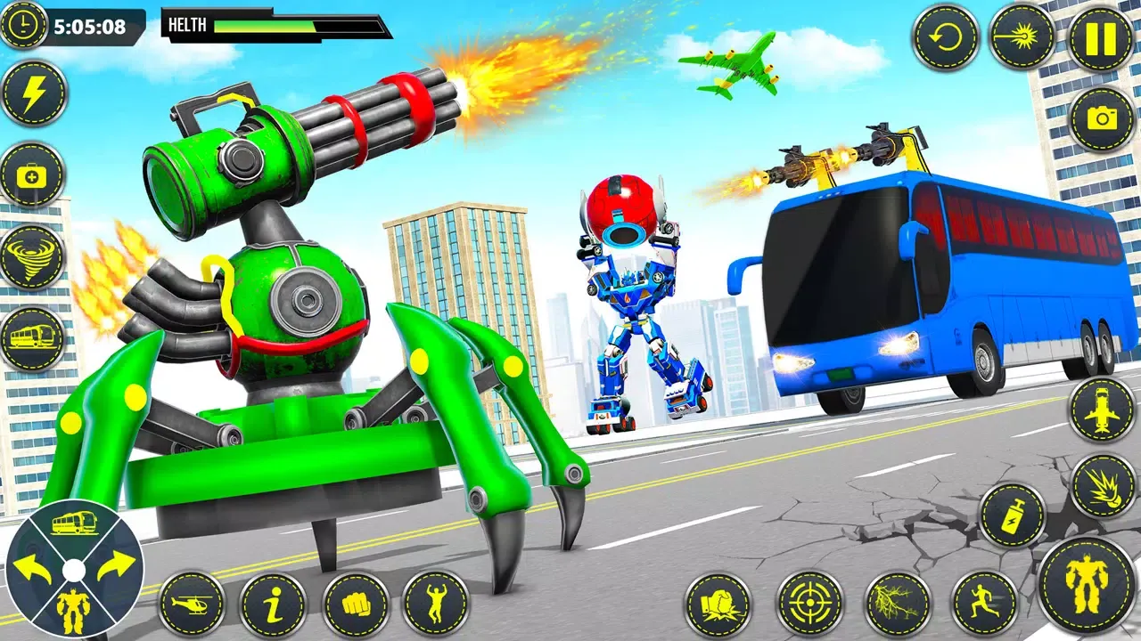 Zrzuty ekranu Octopus Transformer Robot Game