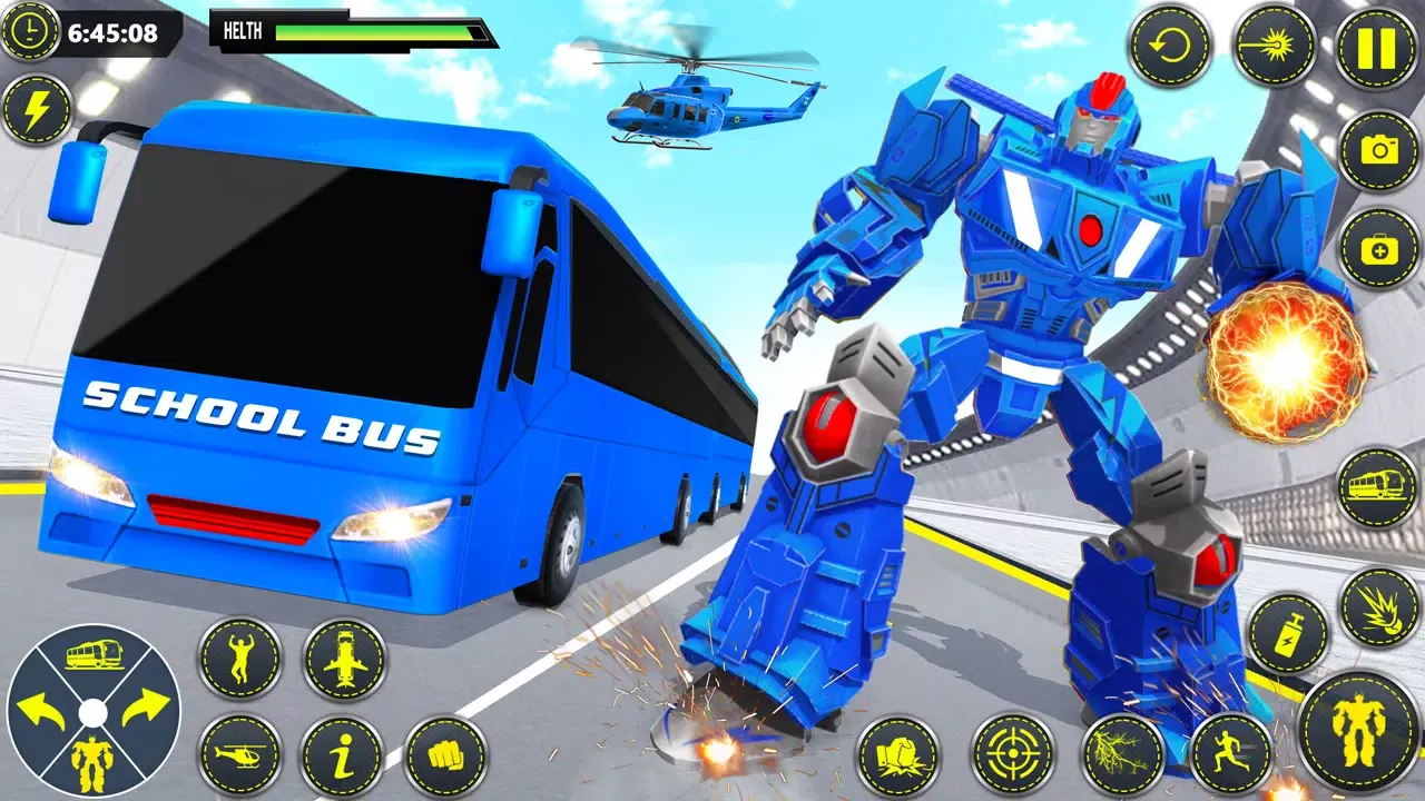 Zrzuty ekranu Octopus Transformer Robot Game