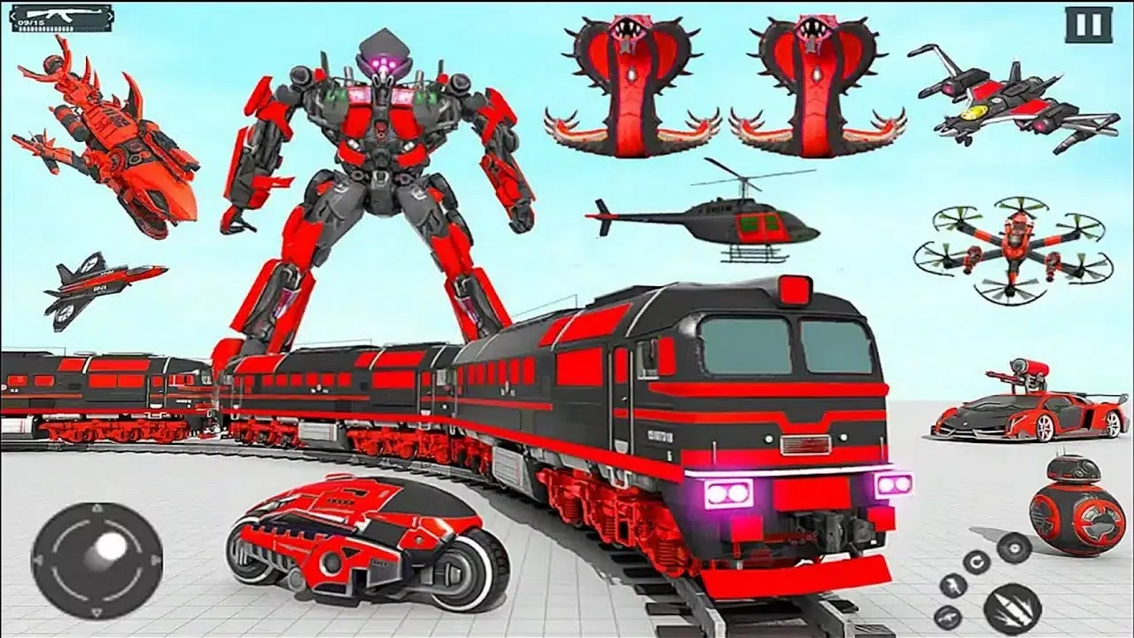 Zrzuty ekranu Octopus Transformer Robot Game