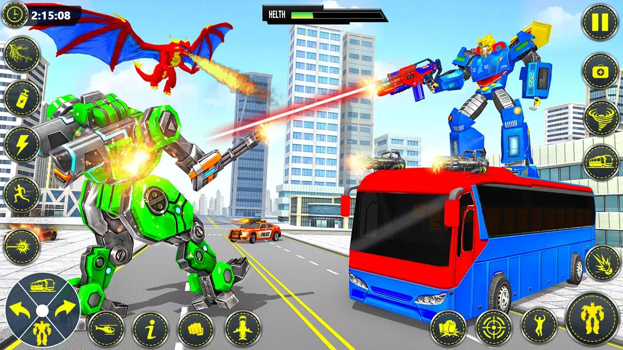 Zrzuty ekranu Octopus Transformer Robot Game
