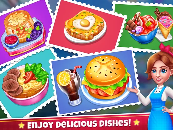 Zrzuty ekranu Cooking Food Fever: Crazy Chef iPad 