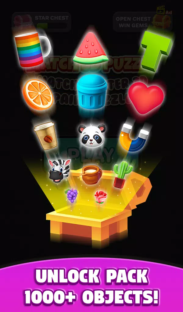 Match 3D Puzzle Screenshots