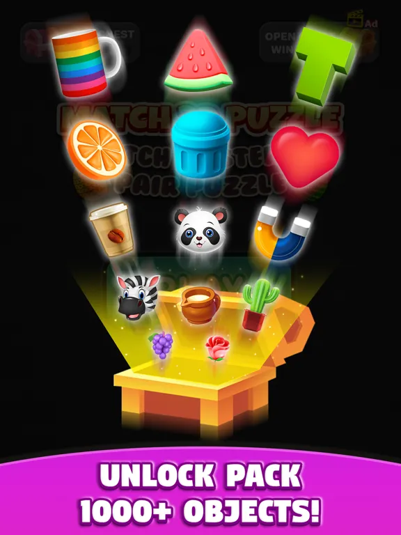 Tangkapan layar Match Mania 3D - Pair Match 3D iPad 