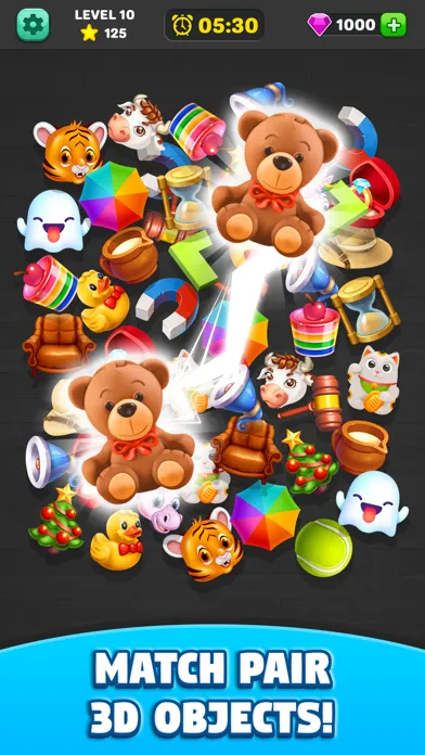 Tangkapan layar Match Mania 3D - Pair Match 3D