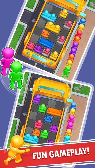 Tangkapan skrin Seat Jam - Bus Away Puzzle