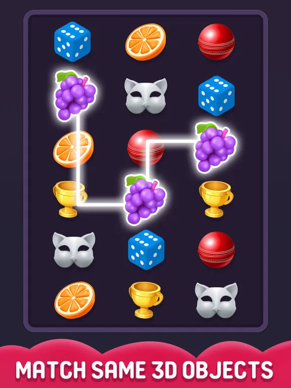 Ảnh chụp màn hình của Match Triple 3D - Tiles Game iPad 