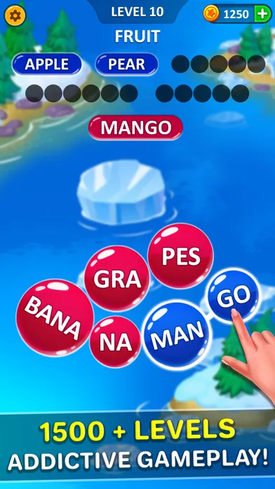 Word Pearls - Word Bubble Game Screenshots