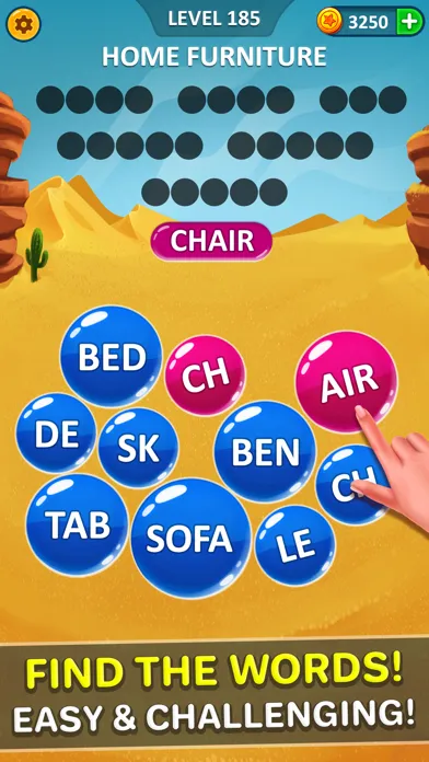 Word Pearls - Word Bubble Game Screenshots