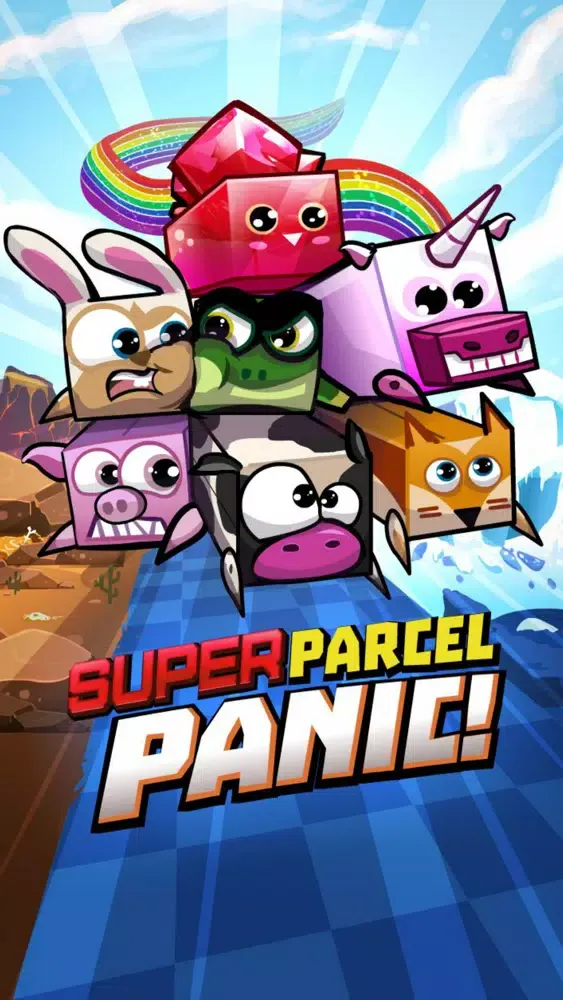 Capturas de tela do Super Parcel Panic