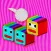 Jumping tadpole in the cube world