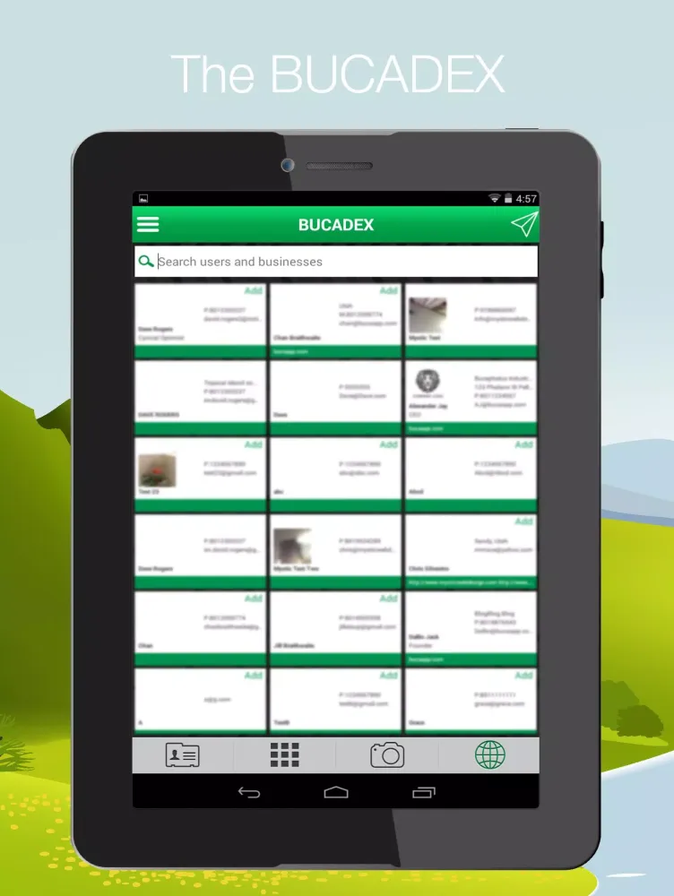 BUCA: Business Card Manager স্ক্রিনশট