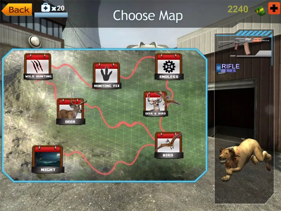 Capturas de pantalla de King Lion Safari Hunter Escape iPad 