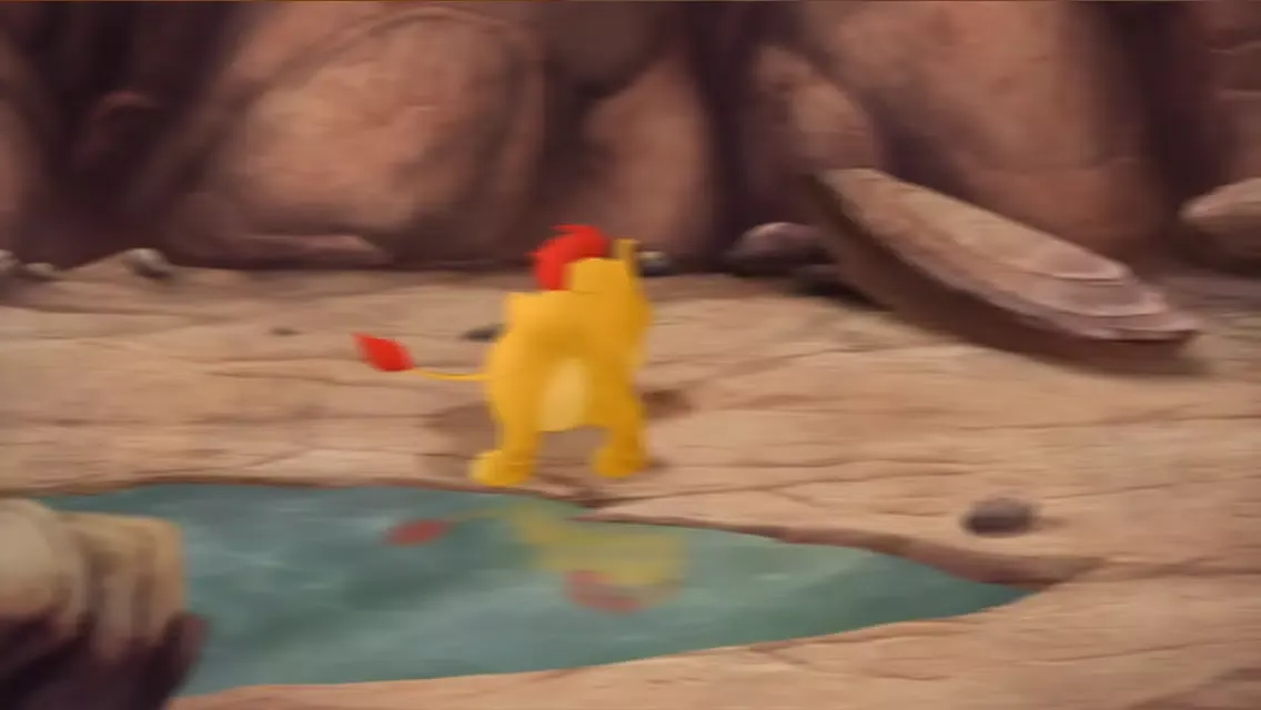 ภาพหน้าจอของ Lion king Game Adventure Simba
