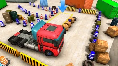 Captures d'écran de Euro Truck Parking Games