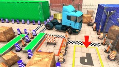 Captures d'écran de Euro Truck Parking Games