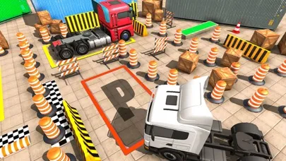 Captures d'écran de Euro Truck Parking Games