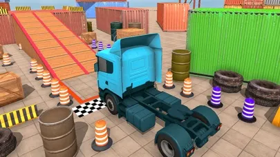 Captures d'écran de Euro Truck Parking Games