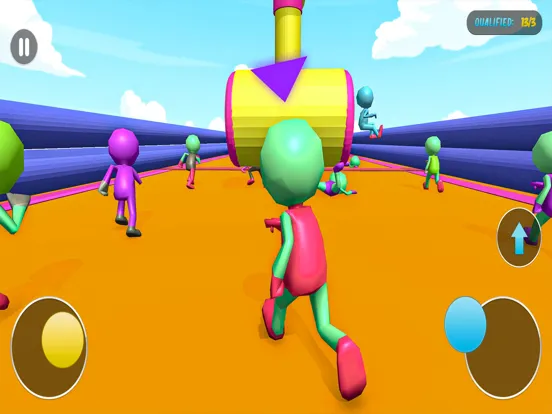 Ảnh chụp màn hình của Race Guys: Fall Squad 3D iPad 