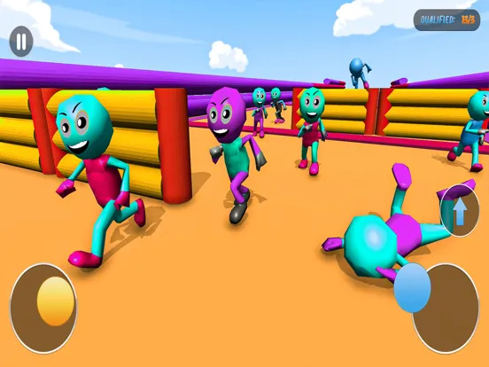 Ảnh chụp màn hình của Race Guys: Fall Squad 3D iPad 