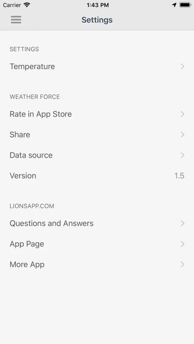 Weather Force Screenshots