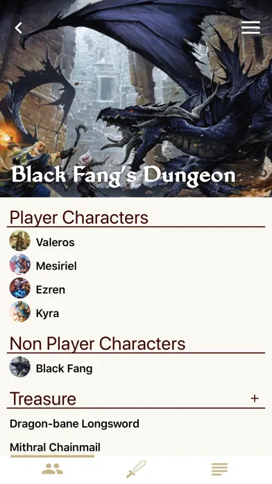 Game Master Pathfinder RPG應用截圖