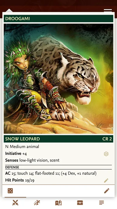Tangkapan skrin Fight Club PFRPG/3.5 Edition
