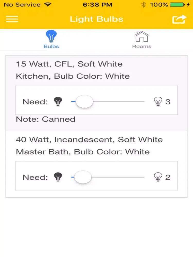 Bulbify - Light Bulb Tracking and Inventory iPad  Ekran Görüntüleri